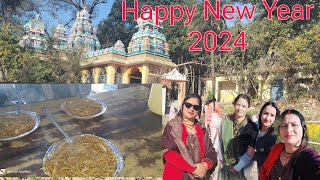 नए साल का पहला दिन || Happy New Year 2024 by Sonam's Kitchen & vlog