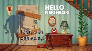 New Tutorial must watch!! How to get hello neighbour full version for free no wait gameplay proof!