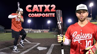 Hitting with the 2025 Marucci CATX2 COMPOSITE | USSSA Baseball Bat Review