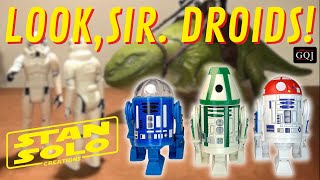 Look Sir, Droids! NEW Stan Solo STAR WARS Death Star & Tatooine Figures