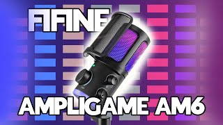 This Microphone is INSANE!! (Reviewing The Fifine AM6)