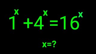 Math Exponential Problem | Find the Value of x in this Equation