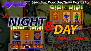 MAME - Bank Panic - Day / Night Palette Change Fix