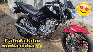 COMO DEIXAR SUA MOTO CHAVE NO CROMO SEM GASTAR MUITO 😍