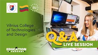 Vilnius College of Technologies & Design - Study in Europe | Programs, Admission, Scholarships | Q&A