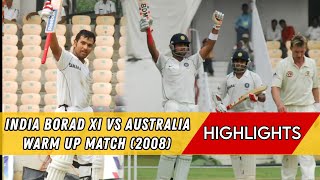 India Board XI Vs Australia Warm-up Match (2008) |Young Virat Kohli and Rohit Sharma's Classic Tons