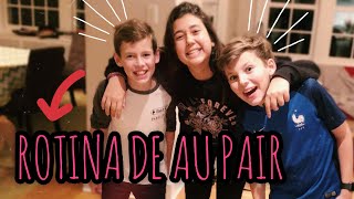 MINHA ROTINA DE AU PAIR NOS ESTADOS UNIDOS / COM 4 KIDS