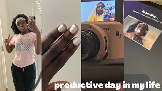 REALISTIC spend a productive day w me || bts prep,cleaning, content,packagings