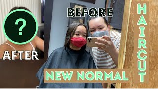 THE NEW NORMAL: GETTING A HAIRCUT AT THE SALON DURING THE PANDEMIC | FILIPINA MOM IN UK | VLOG