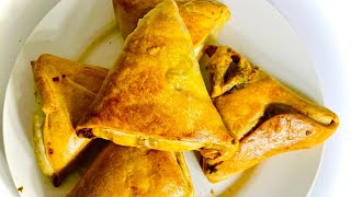 Baked Samosa / quick recipe for tea time  #food #india #viral