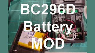 Uniden Bearcat BC296D battery mod