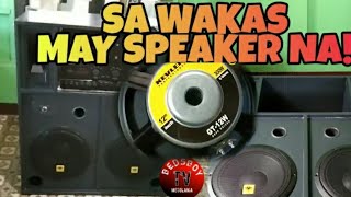 (Part 2) DIY SPEAKER BOX/VIDEOKE/Kevler speaker