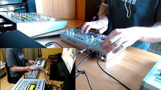 Another Improvised Acid Techno Jam! Acid Improv 9. Multi-tracked with TD-3, RD-9, and Minilogue Xd.