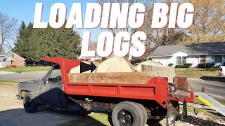 LOADING BIG LOGS