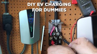 Home EV Charging For Dummies! ⚡240V & Double Pole Breakers  6/3 NM-B & 15-50R Receptacle Explained