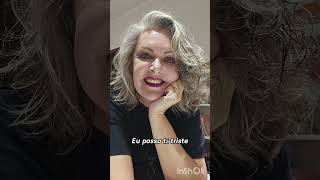 Meu cabelo, minha vida!!! #mulherde50 #autocuidado#makeup #autoestima#beleza  #humor #cabelogrisalho