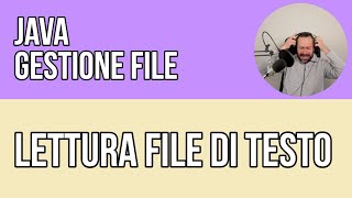 JAVA Lettura di file