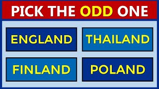 CAN YOU FIND THE ODD ONE OUT? 96% CANNOT SCORE 20/20! #challenge 23