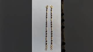 Gold Black Beads new designs...