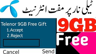 Telenor 3GB Free internet Code New Today || 100% Real