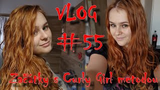 Moje začátky s Curly girl metodou a další věci | VLOG #55