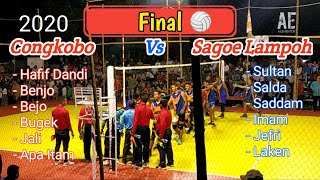 Full Match Final Voli Paling Seru | Congkobo Vs Sagoe Lampoh (3-2) Volleyball Tournament Match