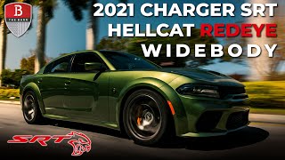 2021 Dodge Charger SRT Hellcat Redeye Widebody | Driving and Wallkthrough