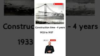 Golden Gate bridge Intresting facts #shorts #goldengatebridge #construction #bridge