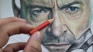 Crazy Details! Colored Pencil Hyperrealistic Drawing in Real-time