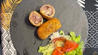 Croquetas de MORCILLA con MANZANAS👉Descarga la receta👇https://n9.cl/ptrsc