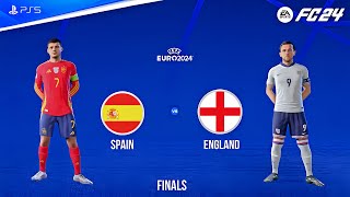 FC 24 - Spain vs England | UEFA EURO 2024 FINAL Full Match Gameplay | PS5™ [FHD]