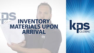 Pro Tips & Tricks Inventory Materials Upon Arrival