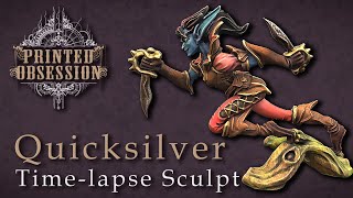 Quicksilver Tabletop Miniature Time-lapse sculpt.