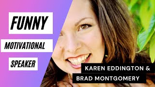 Funny Motivational Speaker Karen Eddington Joins Brad Live | "Let's Talk Shoes!"