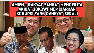 AMIEN : MULYONO MAKIN TERISOLASI KARENA BIARKAN KORUPSI YANG DAHSYAT #amienrais #jokowi #presiden