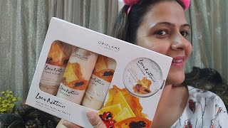 Oriflame Love Nature Facial Kit Tropical fruit