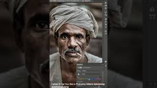 Lighten Or Tan Your Skin in Photoshop how to make Photoshop cc2023