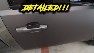 WRAPPING THE DOOR HANDLES ON YOUR SILVERADO!!