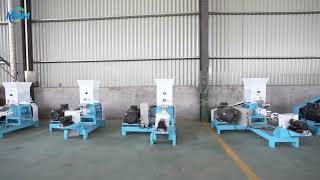 Animal feed extruder machine