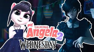 My Talking Angela 2 Vs Wednesday Addams 💞😍💟 New Year Update Gameplay