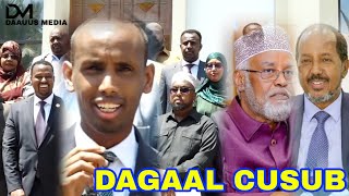 Deg Deg: xildhibaano badan oo ku wajahan Kismaayo ayagoo diidan damaca Md Xasan Sheekh