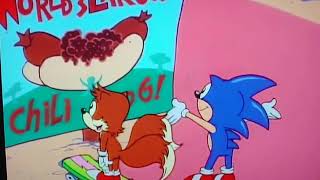 Adventures of Sonic The Hedgehog: Sonic Movie Reference