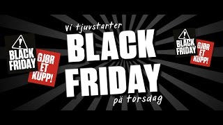 Black Friday - til Europriser!