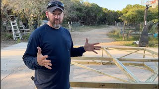 Building a Salatin Style Chicken Tractor