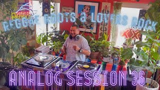 Roots Reggae & Lovers Rock VINYL MIX by Lil'Man -  Analog Session 36