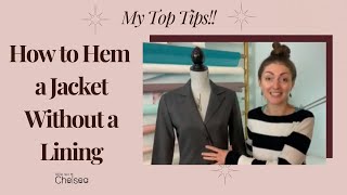 Best Sewing tips! Hemming, alterations, and a peek at my process