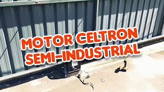 Motor CELTRON semi-industrial com cremalheira