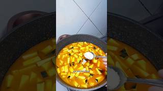 RESEP sayur labu kuning kuah santan di jamin enak menu sehari hari !!