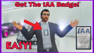 HOW TO GET THE IAA BADGE IN GTA 5!!! SUPER EASY!