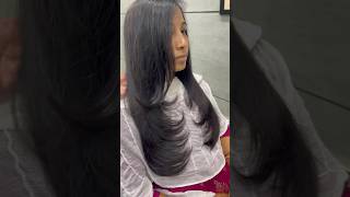 Fatter cut  #haircut #layerstyle #ytshorts  #shorts  #hair  #howtohairstyle #newsong #song